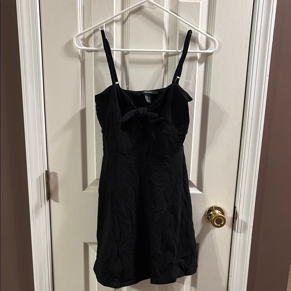 Black Strappy Dress
